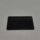 Ultra-Slim Bluetooth Keyboard Portable Mini Wireless Keyboard Rechargeable for Apple iPad iPhone Samsung Tablet Phone Smartphone iPadOS iOS Android (10 inch Black)