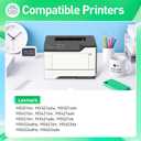 56F1H00 Toner Cartridge Black with Chip Compatible Replacement for MS321dn MS421dn MS421dw MS521dn MS621dn MS622de MX321adn MX321adw MX421ade MX521ade MX521de MX522adhe MX622ade MX622adhe Printer Ink