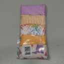 Burt's Bees Baby Toddler Girls' Underwear Set of 5 - Solids, Stripes,Prints, Tag-Free, 4-5T