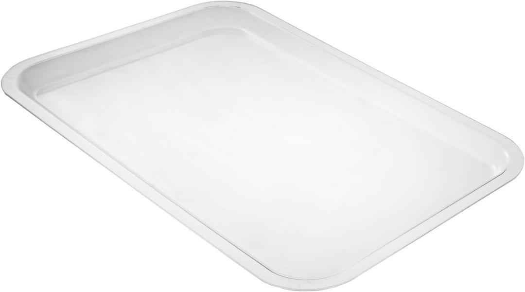 YBSVO 20 1/4" x 13 7/16" Clear Acrylic Bakery Display Case Tray-Pack of 3