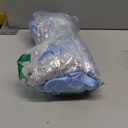 Suhine Mardi Gras Costume Sequins Princess Hooded Cape Costume Shiny Fairy Mermaid Cloaks Cosplay Party God Woman (160 cm, Mainly Silver and Blue)