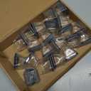 32 Pcs Square Chair Leg Protectors for Hardwood Floors, Felt Furniture Floor Protectors with Silicone Caps, Extra Large Size (Fits Chair Legs with Side Length: 1-5/8" to 2")