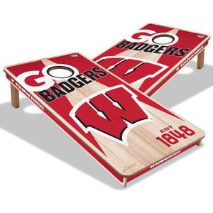YouTheFan NCAA 2 x 4 Professional Wood Cornhole Game (Team Colors)