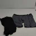 Hanes Total Support Pouch Men's Boxer Brief Underwear, Anti-Chafing, Moisture-Wicking Odor Control, 3-Pack (Reg or Long Leg) (Grey/Black) 3XL