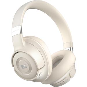 Monster Persona SE ANC Active Noise Cancelling Headphones, Bluetooth Headphones Over Ear, 60H Playtime, HiFi Stereo Audio, Deep Bass, Built-in Mic, Wireless Headsets for Home Office (White)