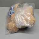 Teddy Bears Bulk 5 Packs 13.5 Inches Small Stuffed Bears Pack for Christmas Valentines Baby Shower Party Decorations Centerpieces Favors Light Brown