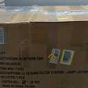 SWIMLINE HYDROTOOLS Complete Sand Filter System, 14" Tank - for Above-Ground & Inground Pools Up to 10,500 Gallons, Single Speed Pump, 0.45 THP, 2,400 GPH, 4-Way Multi-Port Valve, 60 lb Capacity