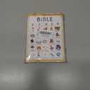 2 x haipino Christmas Bingo Party Games with 24 Players, Christmas Party Games for Women Party Supplies, Family Activities, Party Favor Gifts for Women Men Family Activities - JY972 (Bible-1)