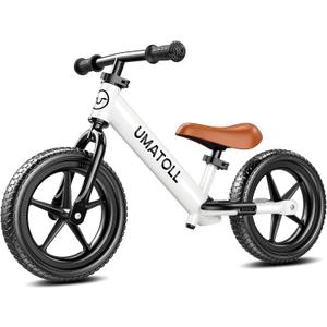 Umatoll Toddler Balance Bike for 2-5 Year Old, Adjustable Kids Toy Bicycle, Gift for Ages 2-3 Girls Boys