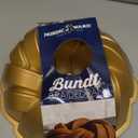 Nordic Ware NW 95577 75th Anniversary Braided Rope Bundt Cake Pan, Gold 12 Cup Capacity