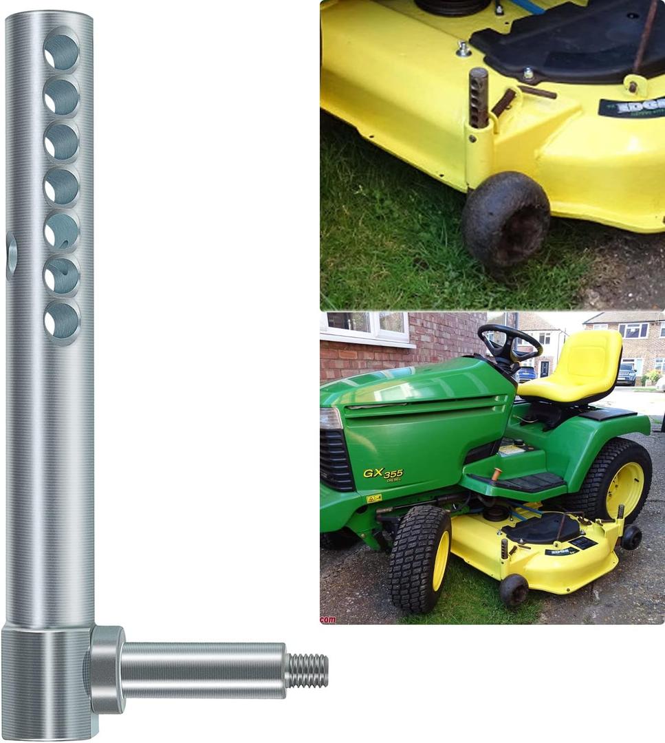 AM131289 Mower Deck Gauge Wheel Arm Left Front & Right Rear Replacement Part Fit For John Deere Compact Utility Tractor & Lawn & Garden Tractors GX345 GX355 GX325 2210 4010 GT225 GT235 X465 X485 X585