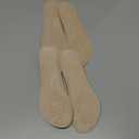 2 Pairs Pigskin High Heel Cushion Inserts for Women, Self Adhesive Arch Support Insoles for Flat Feet, Plantar Fasciitis and Pain Relief, No Slip Shoe Pads for Heels Sandals Flats Large 8-12 Size