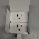 New One Zwave Plug 2 Pack, 800 Series Z-Wave Smart Plug, Zwave Outlet S2, Z Wave Extender, Z-Wave Hub Required, Compatible with Hubitat, SmartThings, Vera, Wink, Fibaro, Homeseer, 2GIG, Alarm