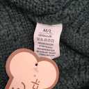 PUPTECK Dog Sweater, Turtleneck Warm Knitted Pullover Coat, Thick Cable Knitwear Clothes in Winter, Pet Apparel Outfits for Large Dogs, for Cold Weather Indoor & Outdoor, Deep Green ML (ML - Chest 25", Back 18", Neck 15")