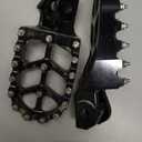 Motorcycle Foot Pegs (BLACK, YZ/YZF/WR/85/125/250/400/426/450F)