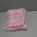 5 x Valentines Day Tablecloth Round 60 Inch,Pink Heart Table Cloth Water Resistant Washable Polyester Valentine's Day Table Cover for Kitchen Dining Table Party Decorations