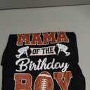 Mama Of The Birthday Boy Football Party Family Matching T-Shirt (M)