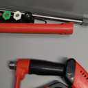 Hourleey Pressure Washer Gun, Red High Power Washer Gun with Replacement Wand Extension, 5 Nozzle Tips, M22 Fittings, 40 Inch, 5000 PSI