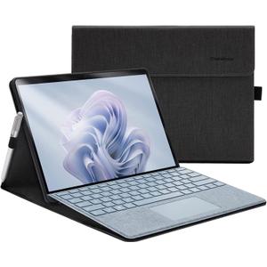 Omnpak Microsoft Surface Pro 11/10/9 Case, Lightweight Protective, Multiple Angle, Stylus Holder, Designed for Surface 11th Edition AI 2024/Pro 9 5G 13" 2022, Compatible with Type Cover Keyboard (Black)