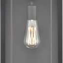 ML Lighting 260101-TBK Gallatin 1-Light Outdoor Wall Sconce in Textured Black Finish