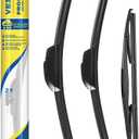 3 Pack Windshield Wiper Blades Compatible With 2016-2022 Honda Pilot and Rear Windshield Wiper Blade Set for My Car - 26"/24"/14"