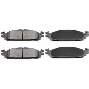 Cciyu D1508 4pcs Front Ceramic Brake Pads Kits Fit For Ford For Explorer 2011-2019,For Flex 2012-2019,For Taurus 2011-2019,For Lincoln For MKS 2012,For Lincoln For MKT 2012-2019