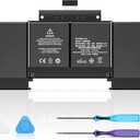 A1398 Battery Replacement A1494 A1618 Battery for MacBook Pro 15 inch (Late 2013, Mid 2014, Mid 2015 Version) [11.36V/99.5Wh]