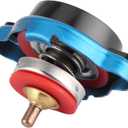 Thermostatic Radiator Cap, Universal Thermostatic Radiator Cap Water Tank Cover Leakproof W/Temperature Gauge(Big head 0.9bar)