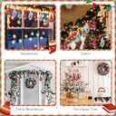 Newwiee 30 Sets Christmas Coworker Gift Gnome Ornaments Bulk with Appreciation Cards Coworkers are Like Christmas Light Plush Gnome Elf Hanging Thank You Gift for Employee Office Home Xmas Tree Decor