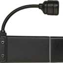 Streamlight 61125 ClipMate 70-Lumen 500-Candela Rechargeable Hands-Free Clip-On Light with White and Red LEDs, Black, One Size
