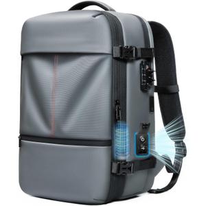 IKYWT Vacuum Seal Backpack Travel with Ultra-Power Pump, 80L Expandable Travel Backpack with Vacuum System w/TSA Lock