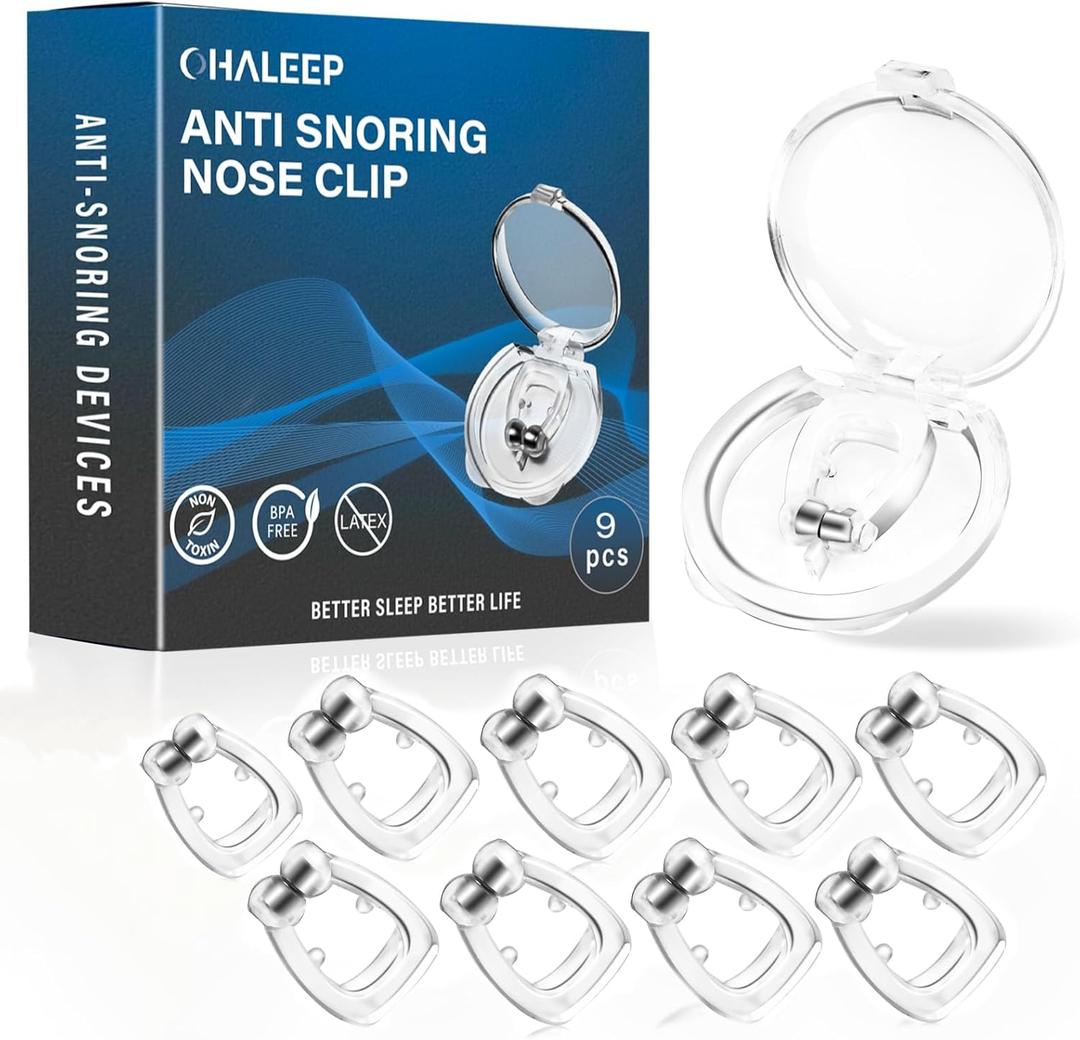 OHALEEP Silicone Nose Clip Stop Snoring