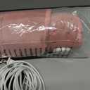 Deepsoon Heating Pad,Electric Heating Pads for Back,Neck,Abdomen,Moist Heating Pad for Shoulder,Knee,Arms,Legs,Dry/Moist Heat & Auto Shut Off,Christmas Gifts for Men and Women,BabyPink,24x12 Inch