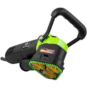 CS Unitec | EES 1400-3 | Corner & Edge Grinder with Dust Extraction. Designed to Grind Concrete, Screed, Tile Adhesive, Paint, Coatings, and More in Tight Corners and Areas – Made in Germany