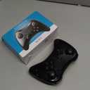 LACTIVX Wireless Pro Controller for Nintendo Wii U Console with USB Charging Cable(Black)