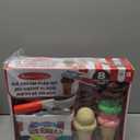 Melissa & Doug Scoop and Stack Ice Cream Cone Wooden Magnetic Pretend Play Food Set, Preschool Toy Play Ice Cream Set, Pretend Food, Toy for Toddlers and Kids Ages 3+ - FSC-Certified