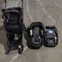 Evenflo Shyft Intuiti Travel System with Revolve180 LiteMax NXT Rotational Infant Car Seat (Black Shale)
