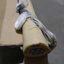 Windscreen4less 4' x 16' Retractable Sun Shade Canopy Cover Sliding Wave Shade Sail for Pergola Patio Deck Yard Gazebo Outdoor (Beige)