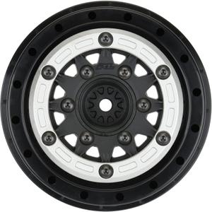 Pro-line Racing 1/10 Raid Bead-Loc F/R 2.2/3.0 SC 2 Silvr/Blk PRO281103 RC Tire
