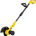 Cordless Edger Lawn Tool Compatible with Dewalt 20V Max Battery, Electric Battery-Powered Edger/Trencher (Tool ONLY) 9Blade, 3 Position Adjustable Depth for Landscaping, Driveways, Borders