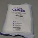 Nuzzle Pillow Cases Standard Size, 100% Cotton Pillowcases with Envelope Closure, White Pillow Covers 20 x 26 inches, Pillow Protector with 300 Thread Count Soft and Breathable