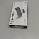 Foldable Keyboard and Mouse, Samsers Folding Bluetooth Keyboard Combo, 2.4G + BT5.0 x 2, Full-Size Portable Travel Keyboard & USB-C Rechargeable Wireless Mouse for iOS Android Windows Mac OS