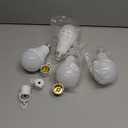 Neporal Emergency Rechargeable Light Bulbs Stay Light Up When Home Power Failure, 15W 80W Equivalent LED 1200mAh Self Charging Emergency Light Bulb for Power Outage, Camping, Tent (Warm White 4PK)