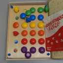 Nene Toys Wooden Color Matching Puzzle for Toddlers 2+ Years  Montessori Pegboard Button Game with Wooden Nails & Cards  Educational Toy for 2 3 Year Old Boys Girls  Fine Motor Skill Learning