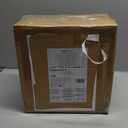 Amazon Basics 3 Ring Binders, 2 Inch, D-Ring Organizer for School, Home Office, White, 4 Pack