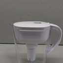 Brita Water Filter Pitcher for Tap and Drinking Water with 1 Standard Filter, Lasts 2 Months, 6-Cup Capacity, BPA Free, White
