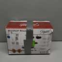 Homemate Heated Blanket Electric Throw - 50"x60" Heating Blanket Throw 1/2/4/6/8 Hours Auto-Off 10 Heat Level Over-Heat Protection Flannel Sherpa ETL Certification (01 - Light Grey)