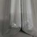 6-Pack Decorator Outlet Cover Plate, Decorative Switch Plates and Outlet Covers, Pure White Metal Wall Plates for Electrical Outlets, Receptacle, GFCI Outlet, Dimmer Switch