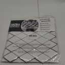 10-Sheet Peel and Stick Backsplash Tile for Kitchen Bathroom, Ist Momoreo Diamond Shape Backsplash Adhesive Tile 12"x12" - White, Grey Grout