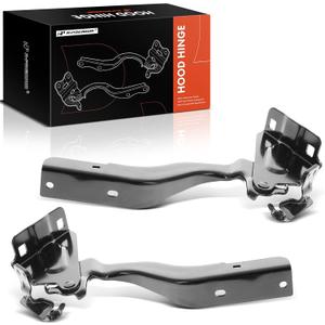 A-Premium Driver and Passenger Hood Hinges Compatible with Nissan Sentra 2013-2019, Sedan, Set of 2 Front Left and Right Side Hood Hinges